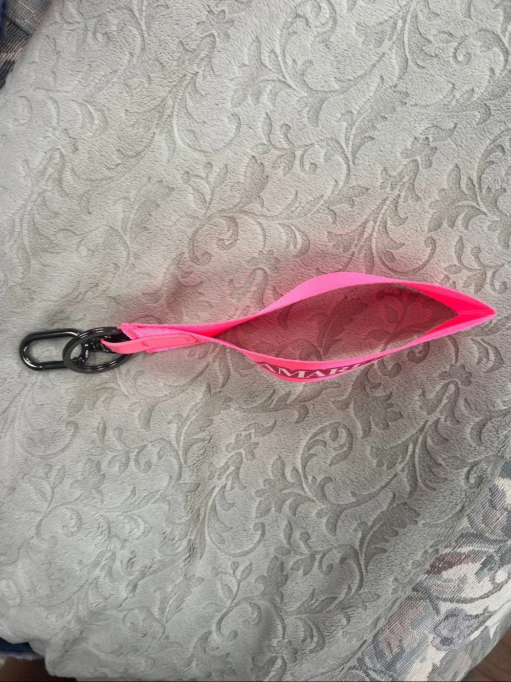 Amarillo Pink Keyring Wrist Strap 9” Brand New!
